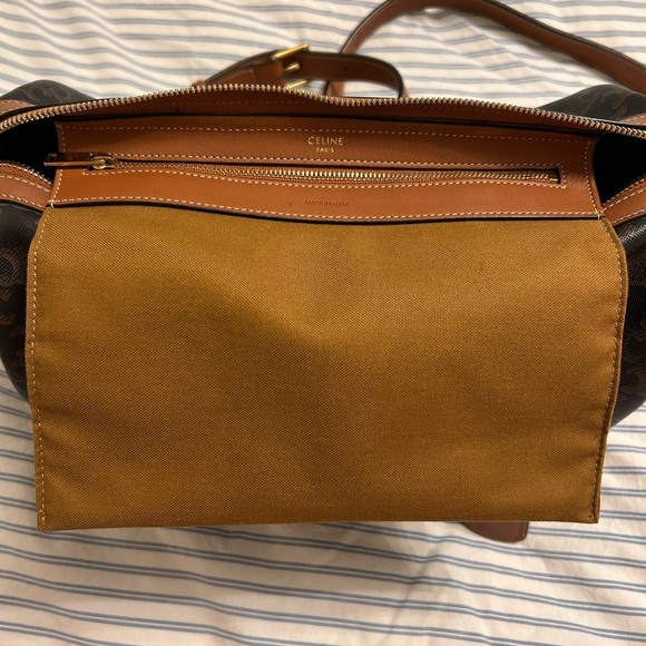 Celine 2019 Boston Bag in Triomphe Canvas - Picture 5 of 14